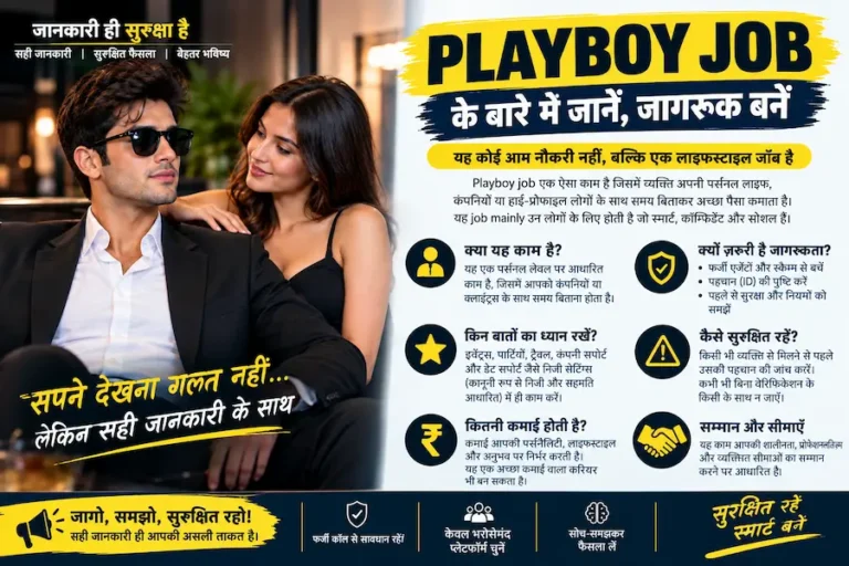 Playboy Job Scam Kaise Identif